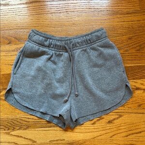 Wild Fable Gray Athletic Shorts Elastic Waist
